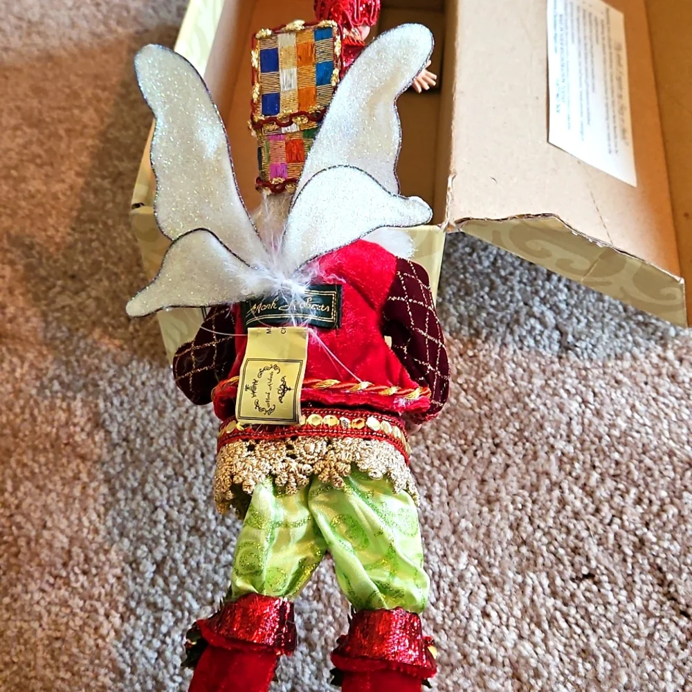 Christmas Present Fairy Figurine Mark Roberts - Picture 6 of 6